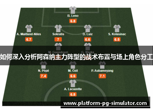如何深入分析阿森纳主力阵型的战术布置与场上角色分工