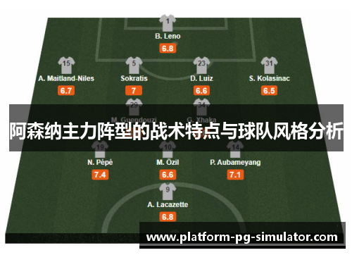 阿森纳主力阵型的战术特点与球队风格分析